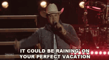 It Could Be Rainin On Your Perfect Vacation Jon Pardi GIF - It Could Be Rainin On Your Perfect Vacation Jon Pardi Thomas Rhett GIFs