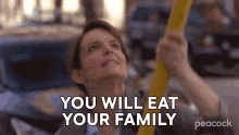 You Will Eat Your Family Liz Lemon GIF - You Will Eat Your Family Liz Lemon Tina Fey GIFs