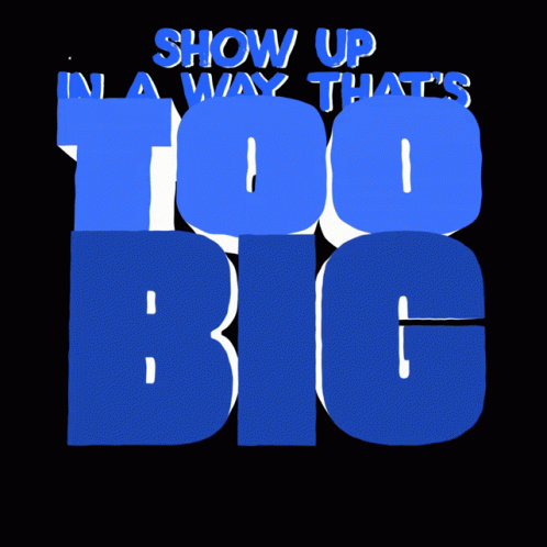 Show Up In A Way Thats Too Big Too Rig GIF - Show Up In A Way Thats Too Big Too Rig Vote GIFs