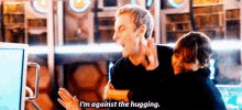 Pater Capaldi Doctorwho GIF - Pater Capaldi Doctorwho Hugging GIFs