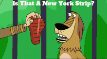 Johnny Test Dukey GIF - Johnny Test Dukey Is That A New York Strip GIFs