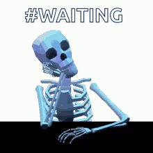 Skeleton Waiting GIF - Skeleton Waiting Bored GIFs