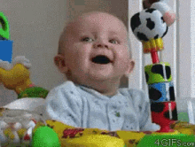 Baby Cute Boy GIF - Kid Baby Laugh GIFs