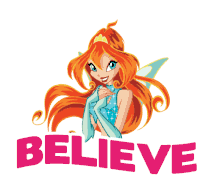 Bloom Believe Sticker - Bloom Believe Winx Stickers