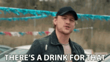 Theres A Drink For That Alcohol GIF - Theres A Drink For That Alcohol Beverage GIFs