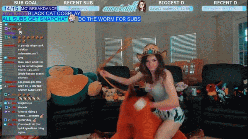 What is amouranth snapchat