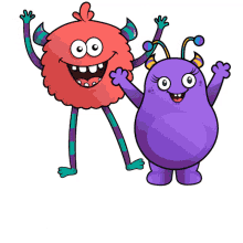 Fun English Monster GIF - Fun English Monster Cute GIFs