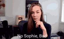 No Sophie Bad GIF - No Sophie Bad Sophie Bad GIFs