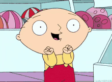 Stewie Is Ecstatic - Family Guy GIF - Family Guy Stewie Stewie Griffin GIFs