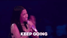 Ncki Minaj Keep Going GIF - Ncki Minaj Keep Going Push GIFs