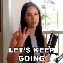 Lets Keep Going Rachel Smith GIF - Lets Keep Going Rachel Smith Rachels English GIFs