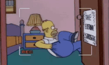 Homer Simpson The Simpsons GIF - Homer Simpson The Simpsons Trying To Fit In My Pants GIFs