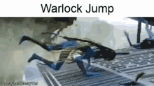 Destiny2 Warlock GIF - Destiny2 Warlock Jump GIFs