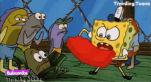 Spongebob Worm GIF - Spongebob Worm Show Off GIFs