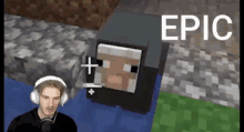 Epic Pewdiepie GIF - Epic Pewdiepie Minecraft GIFs