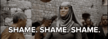 on shame