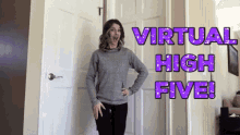 High Five Virtual High Five GIF - High Five Virtual High Five Hi5 GIFs