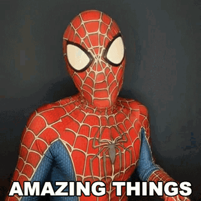 Amazing Things Spiderman GIF - Amazing Things Spiderman Cameo - Discover &  Share GIFs