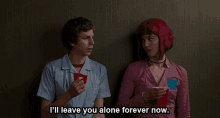 I Will Leave You Alone GIF - I Will Leave You Alone Forever GIFs