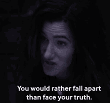 Face The Truth Agatha Harkness GIF - Face The Truth Agatha Harkness Kathryn Hahn GIFs