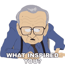 what inspired you larry king south park s13e11 dolphin encounter