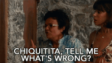 Chiquitita Tell Me Whats Wrong Whats The Problem GIF - Chiquitita Tell Me Whats Wrong Whats Wrong Whats The Problem GIFs