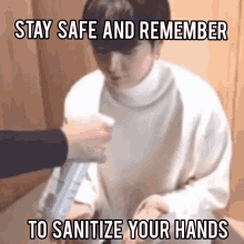 Sanitize Your Hands Tearklve GIF - Sanitize Your Hands Tearklve Tearkive GIFs