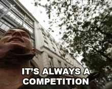 Its Always A Competition Damon Dominique GIF - Its Always A Competition Damon Dominique Competition GIFs