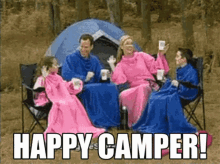 Camping Hoodies GIF - Camping Hoodies Happy Camper GIFs