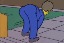 Principal Skinner GIF - Twerk Twerking The Simpsons GIFs