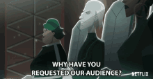 Why Have You Requested Our Audience Coach Brunt GIF - Why Have You Requested Our Audience Coach Brunt Mary Elizabeth Mcglynn GIFs