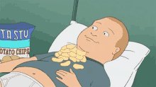 Chillin GIF - King Of The Hill Couch Potato Lazy GIFs
