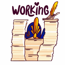 working pile