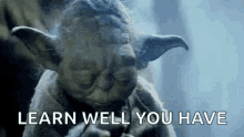 Yoda Star Wars GIF - Yoda Star Wars Learn GIFs