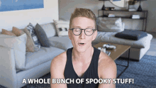 A Whole Bunch Of Spooky Stuff Happy GIF - A Whole Bunch Of Spooky Stuff Happy Excited GIFs