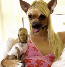 Paris Hilton Dogs GIF - Paris Hilton Dogs Head Switch GIFs