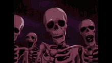 skeletons meme