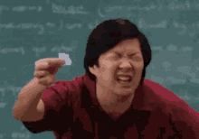 Too Small To Read - Small GIF - Ken Jeong Community Too Small To Read GIFs