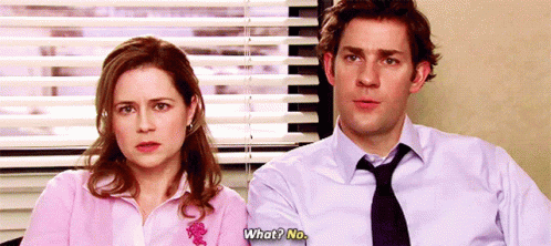 The Office Jim And Pam GIF - The Office Jim And Pam What No GIFs