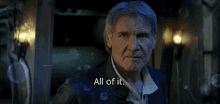 When Friends Ask If You Want Some Of Their Food GIF - Harrisonford Hansolo Starwars GIFs
