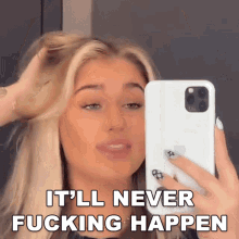 itll never fucking happen jennah leland it wont happpen that way impossible no way itll never fucking happen jennah leland it wont happpen that way impossible no way