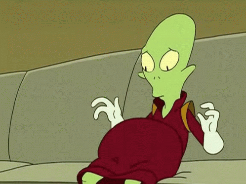 hungry,belly,growling,pregnant,futurama,alien,moving,famished,starving,stom...