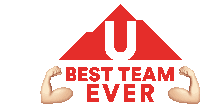 Upthrust Best Team Ever Sticker - Upthrust Best Team Ever Upthrust Team Stickers