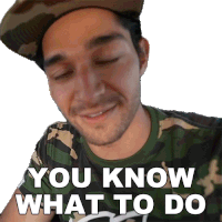 You Know What To Do Wil Dasovich Sticker - You Know What To Do Wil Dasovich You Know The Drill Stickers
