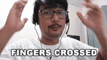 Fingers Crossed Cj Estrada GIF - Fingers Crossed Cj Estrada Umaasa GIFs