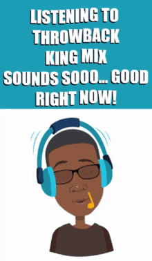 Listening Throwback King Mix GIF - Listening Throwback King Mix Throwback GIFs