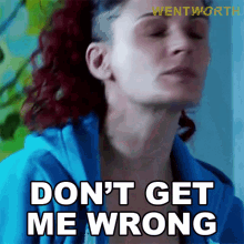 Dont Get Me Wrong Bea Smith GIF - Dont Get Me Wrong Bea Smith Wentworth GIFs