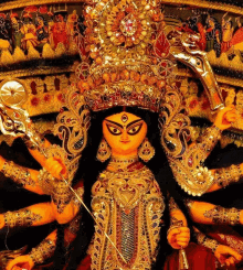 Durga Pooja Navarathri GIF - Durga Pooja Navarathri Durga GIFs