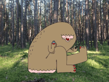 Pedicure Bigfoot GIF - Pedicure Bigfoot Sasquatch GIFs