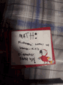 math horror of human kind diameter shut up handwritten